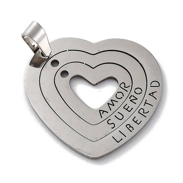 201 Stainless Steel Pendants