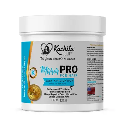 Hair Treatment MirrorPRO Mask Kachita Spell, Super Gloss and Shine Haircare Repair  dry/damaged reduce frizz, Deep Hydration ...