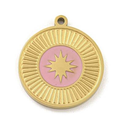 316 Surgical Stainless Steel Enamel Pendants