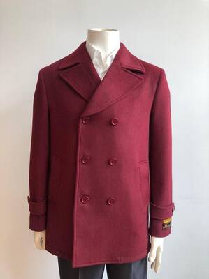 Peacoat-Burgundy - Wholesale Coat - Wholesale Winter Coats