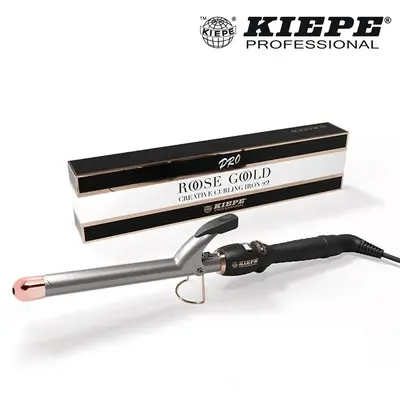 Kiepe rose gold curling iron 22 mm