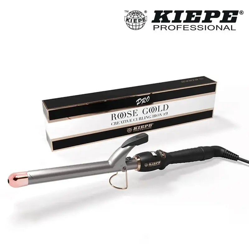 Kiepe rose gold curling iron 22 mm