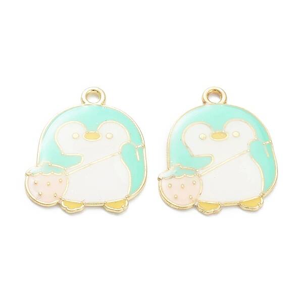 Alloy Enamel Pendants