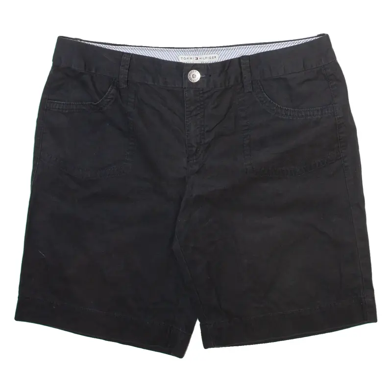 TOMMY HILFIGER Womens Chino Shorts Grey Relaxed XL W36