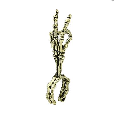 Skeleton Hand Alloy Cigarette Holder Ring