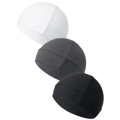 Unisex Plain Color Casual Multifunctional Skull Caps, Gifts Girlfriend, Black Sportive Beanie Fitted Hat Modern Cap Men & Wom...