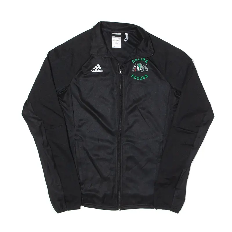 ADIDAS Celina Soccer Bulldogs Jacket Black Track Womens S