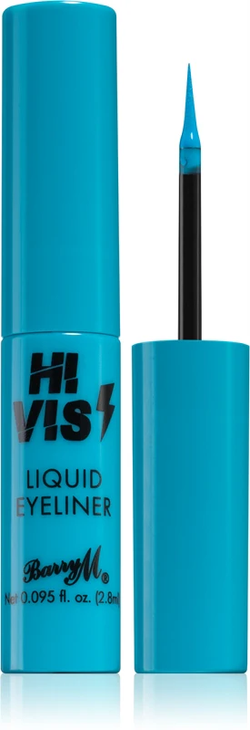 Barry M Hi Vis Neon Liquid Eyeliner Color Blue 2.8 ml