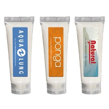 100 Custom 1 oz SPF 30 Squeeze Tube Sunscreen - FDA Approved