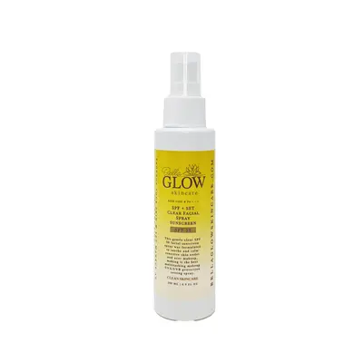 SPF+ SET Clear Spray Facial Sunscreen SPF50 | UVA/B Broad Spectrum and Reef Safe