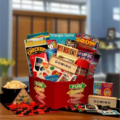 Gift Baskets More Fun & Games Gift Box