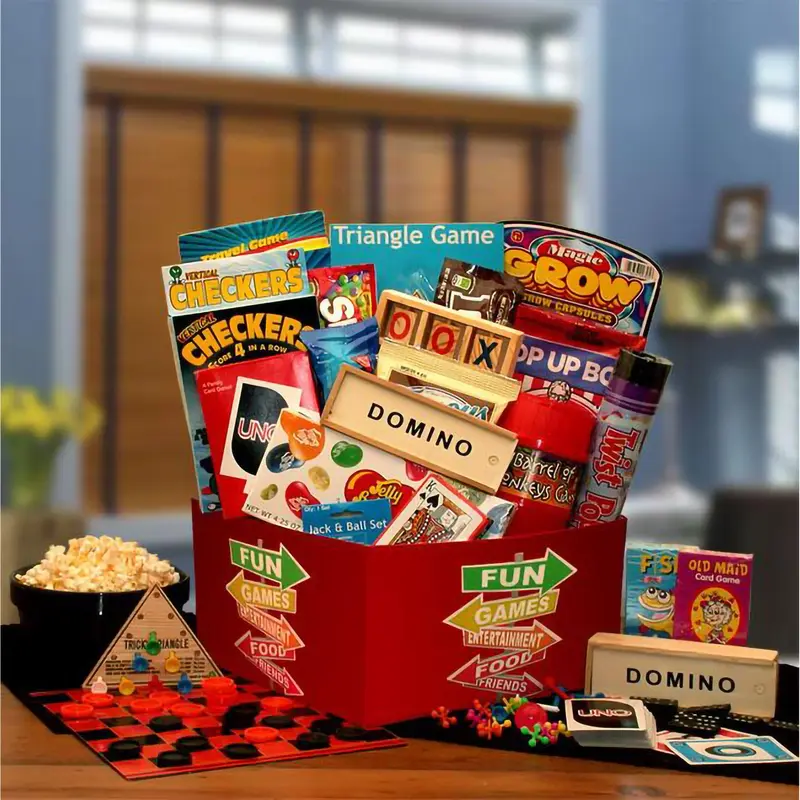 Gift Baskets More Fun & Games Gift Box