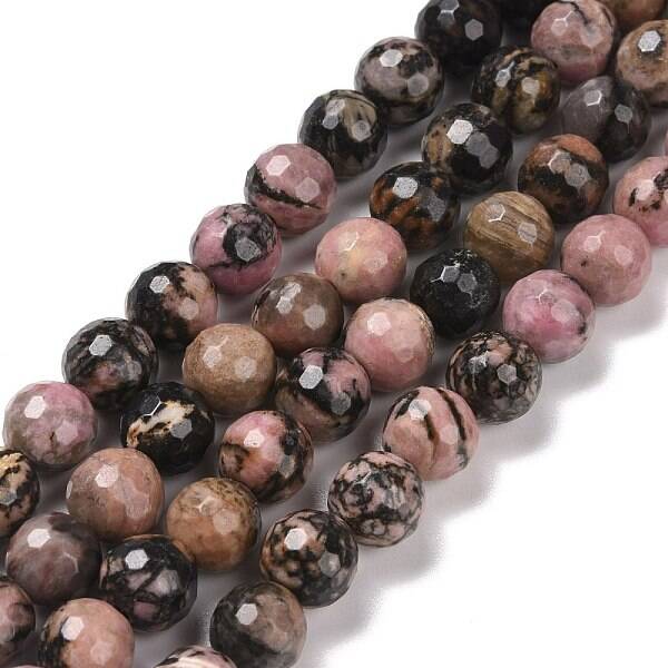 Natural Rhodonite Beads Strands