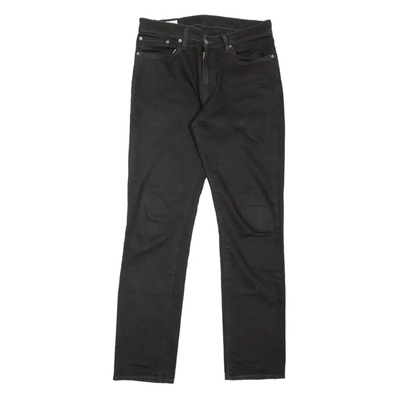LEVI'S 511 BIG E Jeans Mens Black Slim Straight W31 L32