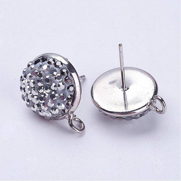 Brass Stud Earring Findings