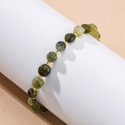 Natural Rutilated Quartz Beaded Bracelets for Women