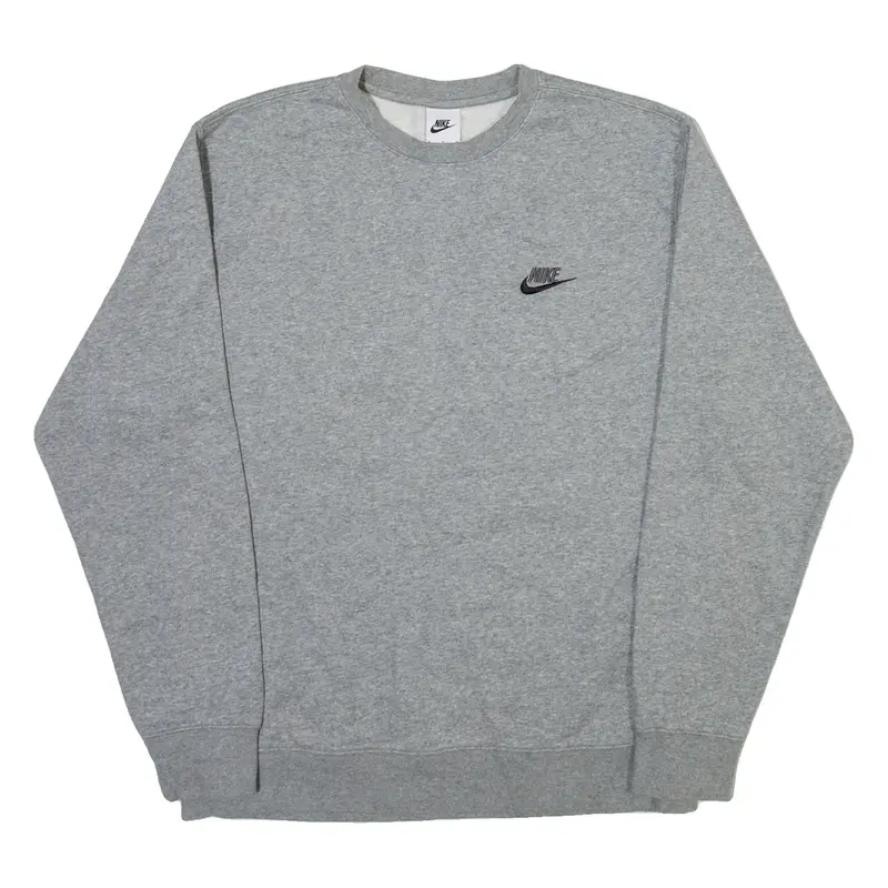 NIKE Mens Sweatshirt Grey M