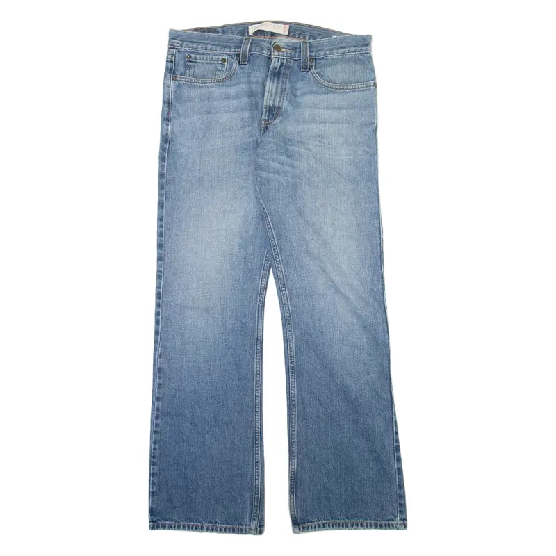 LEVI'S 527 LOW Jeans Mens Blue Regular Bootcut W32 L32