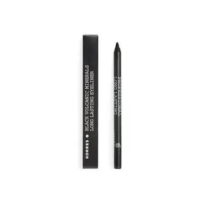 Korres Volcanic Minerals Long Lasting Eye Pencil Color 01 Black 1.2 g
