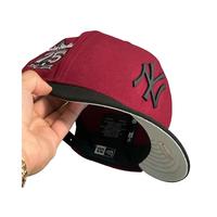 Red Embroidered 100% Cotton Trucker Hat with Adjustable Metal Buckle Back Closure, Lightweight & Durable, Unisex, Suitable fo...