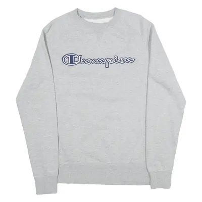 CHAMPION Authentic Athletic Apparel Womens Sweatshirt Grey S