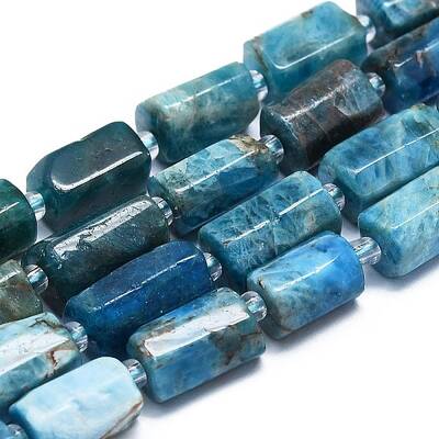 Natural Blue Apatite Beads Strands