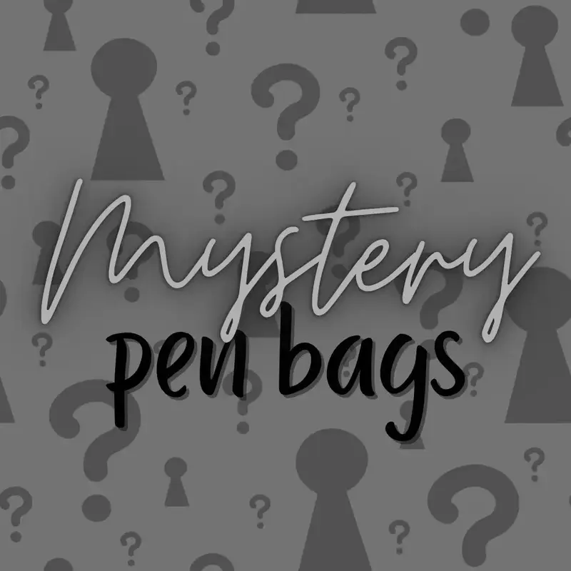 Mystery Beaded Pen Bags - focal  pens