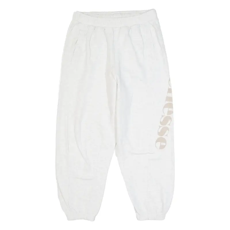 ELLESSE Womens Joggers Grey Tapered UK 10 W28 L25