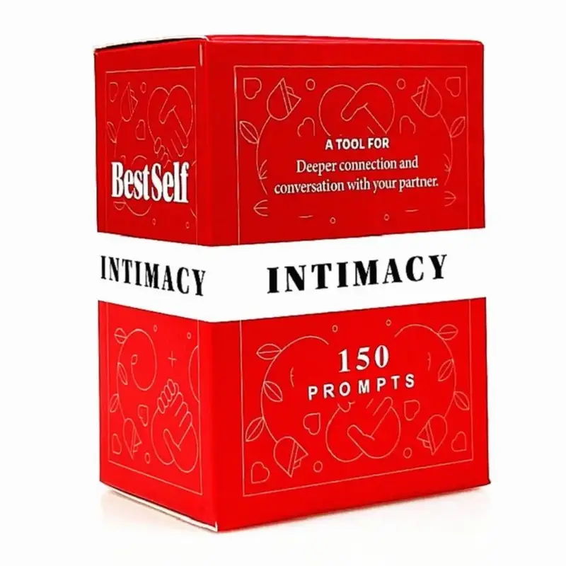 Intimacy Deck Card Game, 1 Box Couples Intimacy Deck Card Game, Funny Gifts for Couples, Party Game for Adults, Romantic Love...