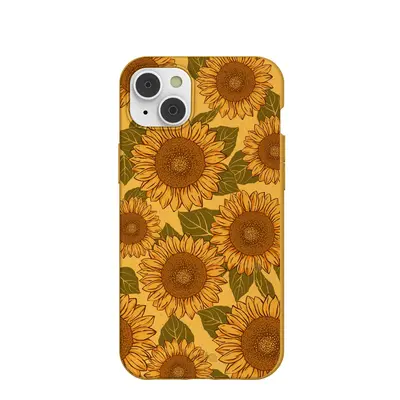 Honey Golden Garden iPhone 14 Plus Case