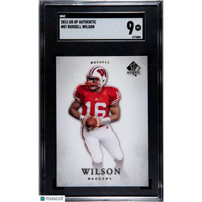 Russell Wilson SGC 2012 Upper Deck SP Authentic #87 Football 9