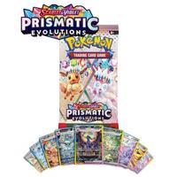 Pokémon TCG: Scarlet & Violet-Prismatic Evolutions Booster Pack! Live Rip and Ship