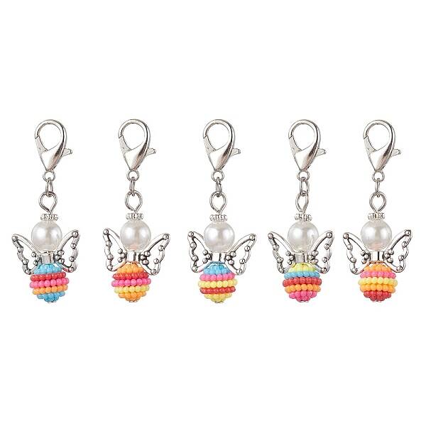 Colorful Angel Resin Pendant Decorations