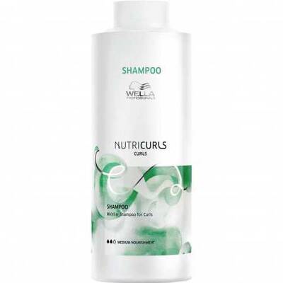 Wella Nutricurls Micellar Shampoo for Wavy and Curly Hair - 1000ml