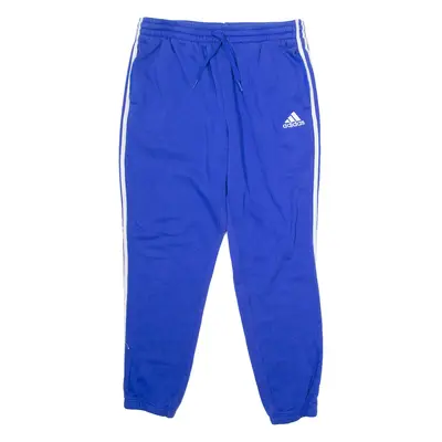 ADAM LIPPES Mens Joggers Blue Tapered XL W32 L28