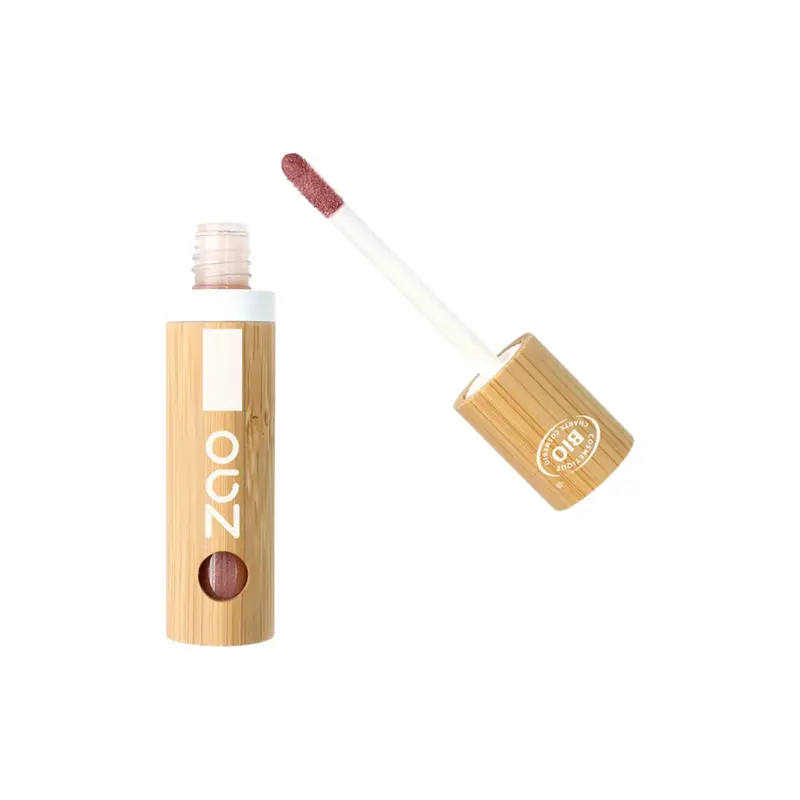 Zao Make Up Lip Gloss, 015 Glam Brown (3.80 ml)