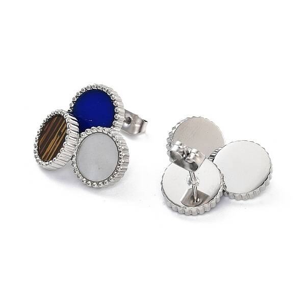 304 Stainless Steel Stud Earrings