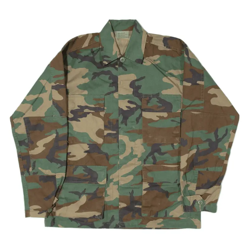 ROTHCO BDU Army Regular Jacket Green Camouflage Mens S