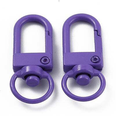 Zinc Alloy Baking Paint Swivel Snap Hooks Clasps