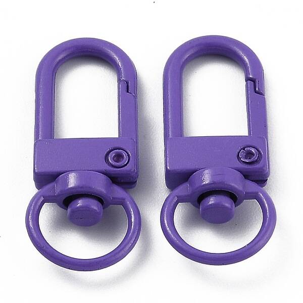 Zinc Alloy Baking Paint Swivel Snap Hooks Clasps