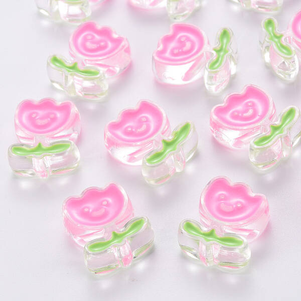 Transparent Acrylic Beads