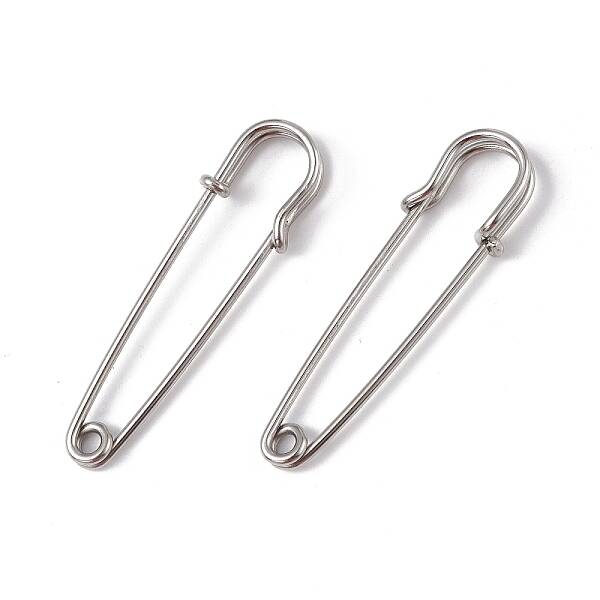 Non-Tarnish 304 Stainless Steel Safety Pins Brooch Findings