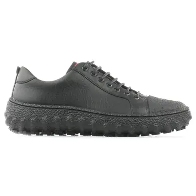 Camper Ground K100830 Leather Men's Lace Up Shoes - Black - Size:US 8 Men