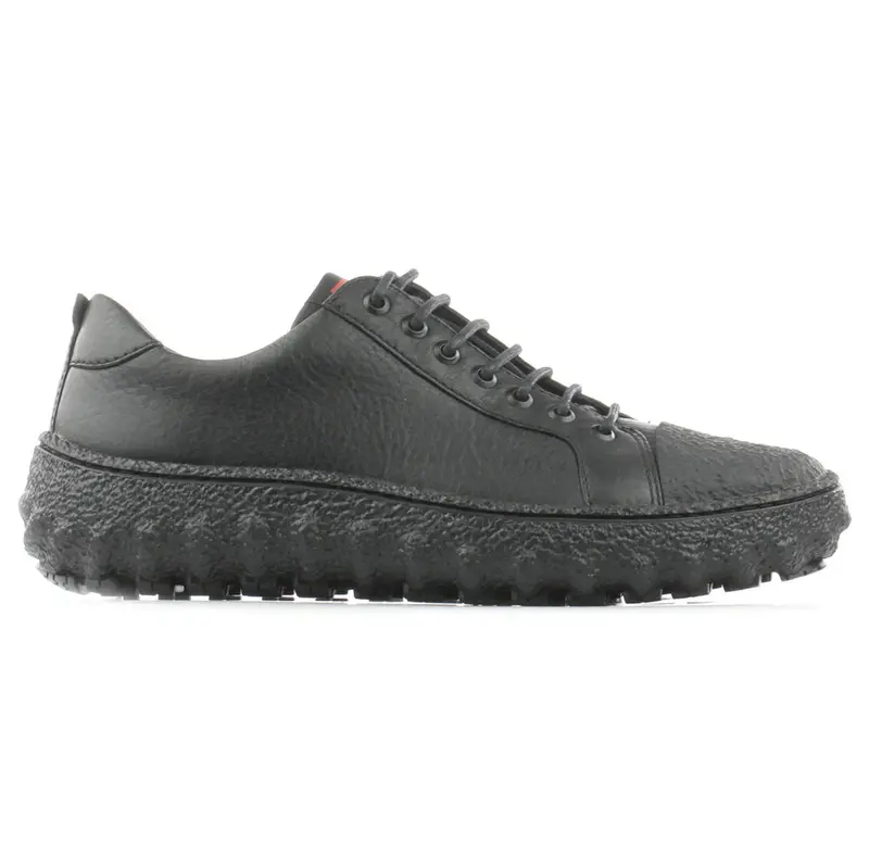 Camper Ground K100830 Leather Men's Lace Up Shoes - Black - Size:US 8 Men