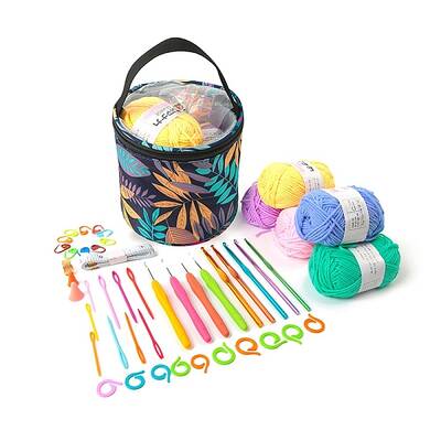 DIY Doll Handmade Knitting Leaf Pattern Bag Sets