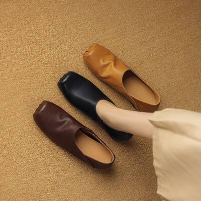 CHIKO Amunet Square Toe Block Heels Pumps Shoes