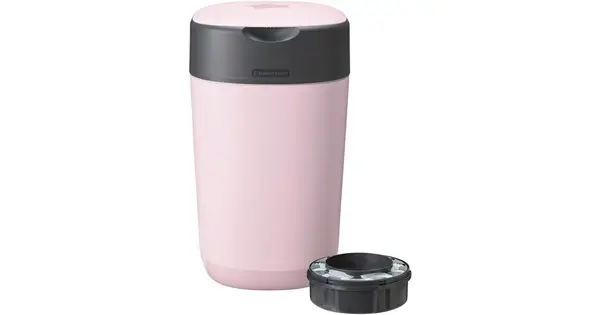 Tommee Tippee Twist & Click pink diaper eater