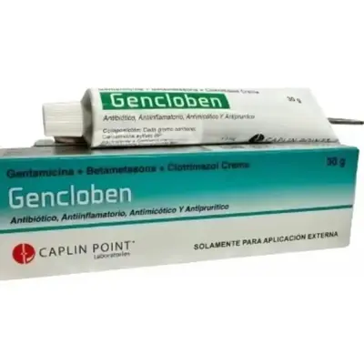 Gencloben Cream - Gentamicina, Benzyl Benzoate, 30g - Moisturizer for Sensitive Skin, Redness, and Comfort Gentle Smooth Heal...