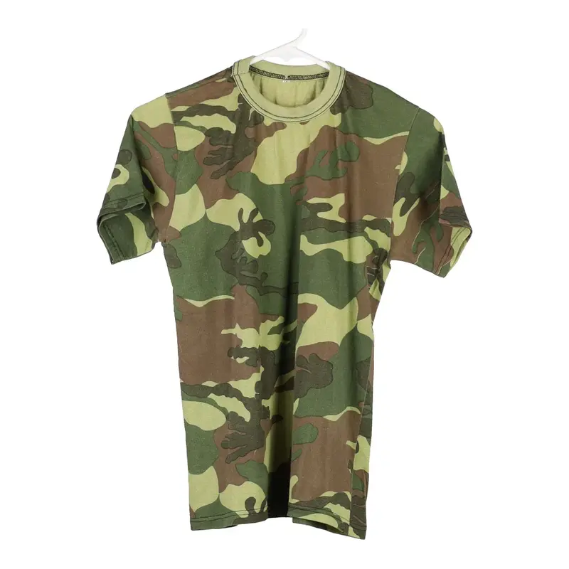 Unbranded T-Shirt - XS Camo Cotton