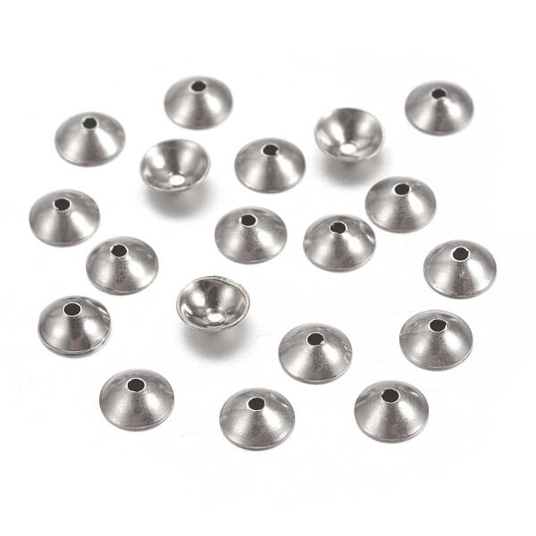 Tarnish Resistant 304 Stainless Steel Bead Caps